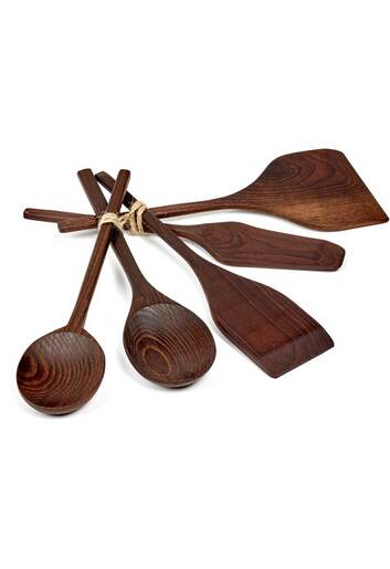 KITCHEN TOOLS PURE WOOD SET-5 31X12,8 H0