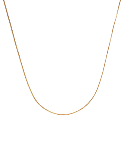 Box chain - 60 cm Gold