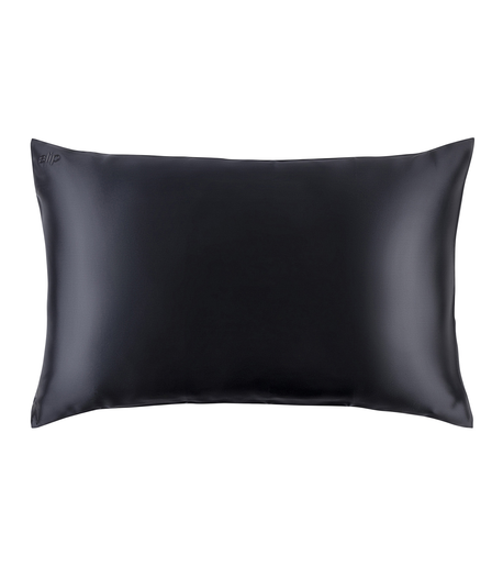 Pure silk pillowcase-black