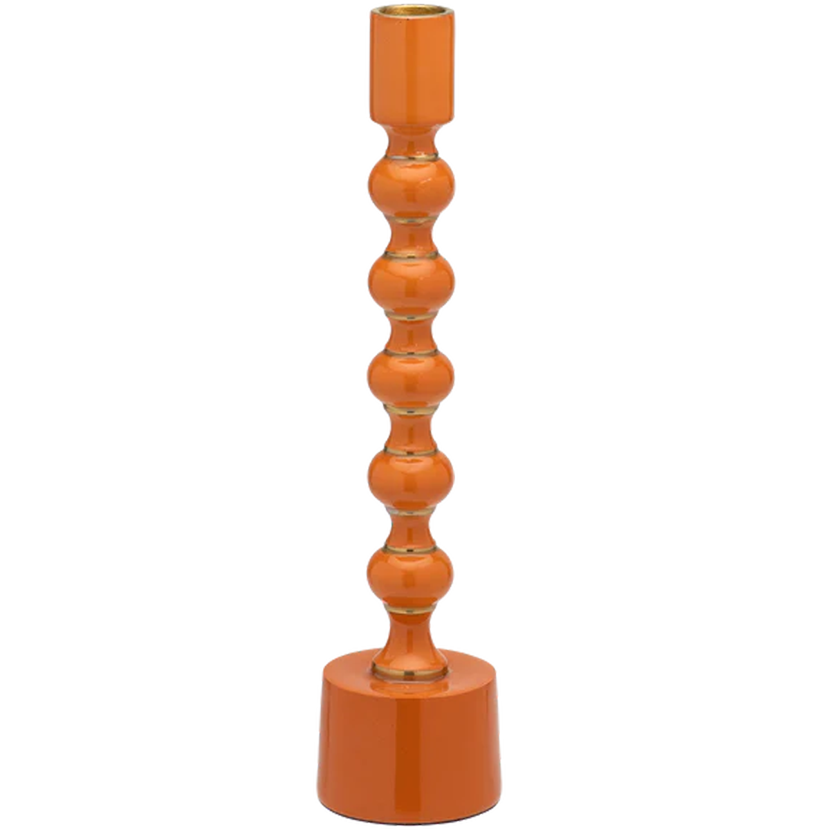 Tangerine Richie Large Candle Holder