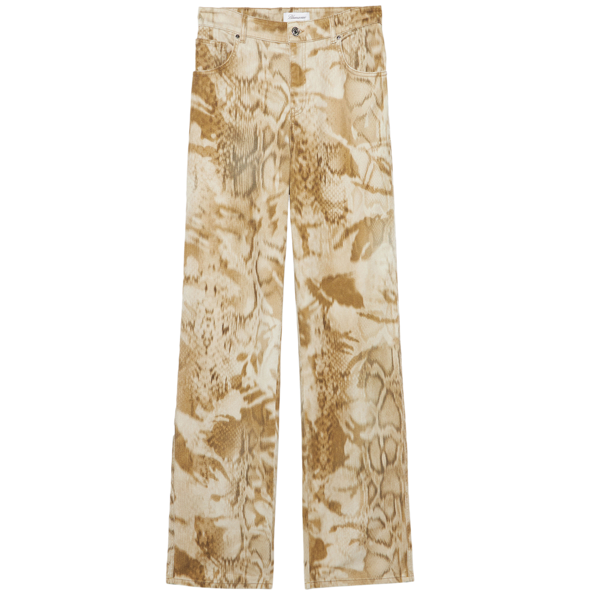 Boy Fit Pants With Cargo-Patch Print