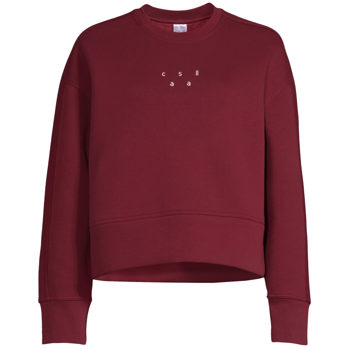 Boxy Crew Neck Sweatshirt