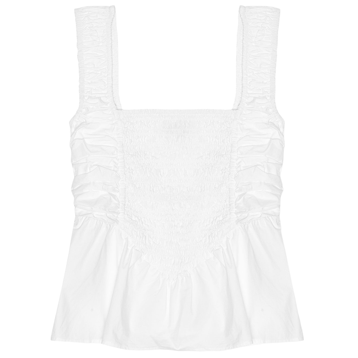 Blusa de Popelina con Tirantes