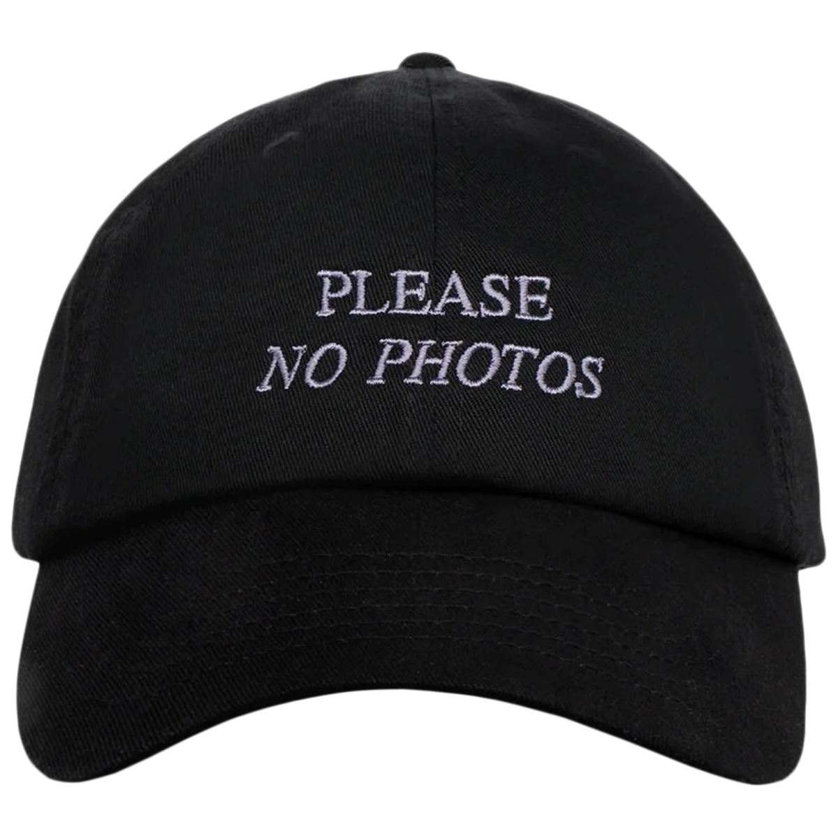 Please No Photos Baseball Cap