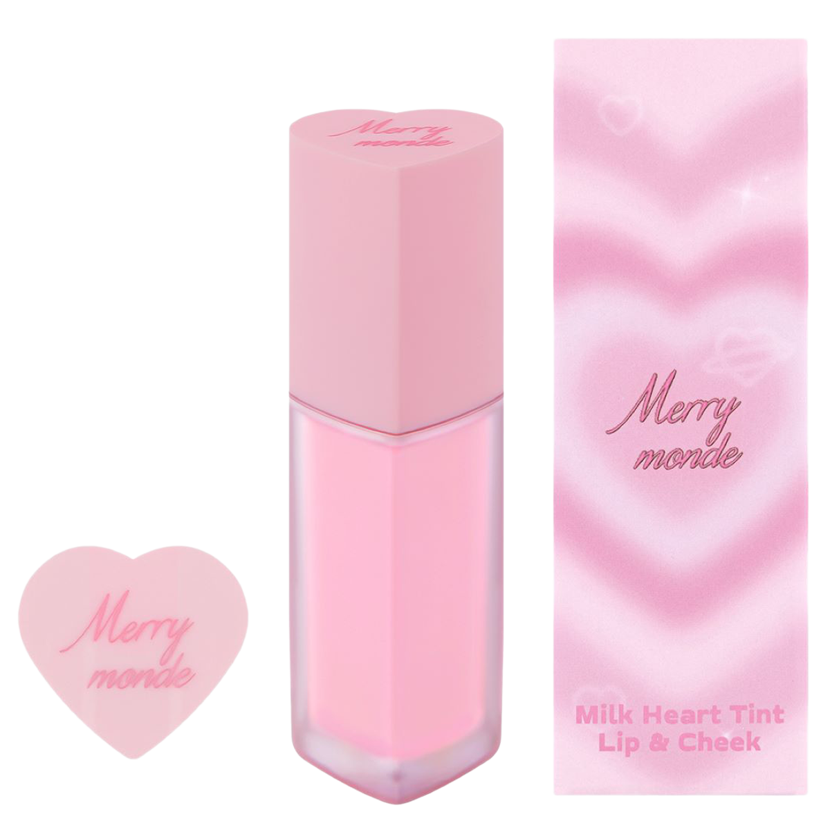 Gloss Milk Heart Tint #01 Candy milk