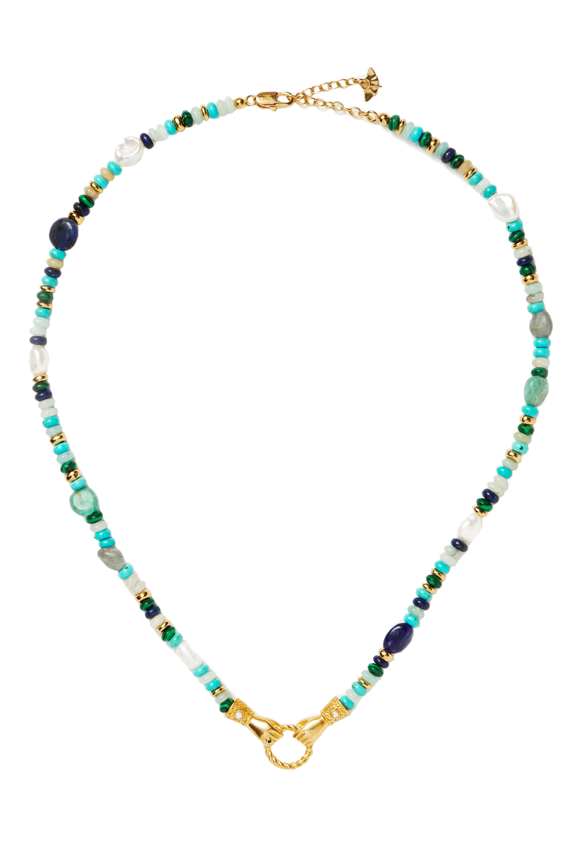 Beaded In Good Hands Necklace