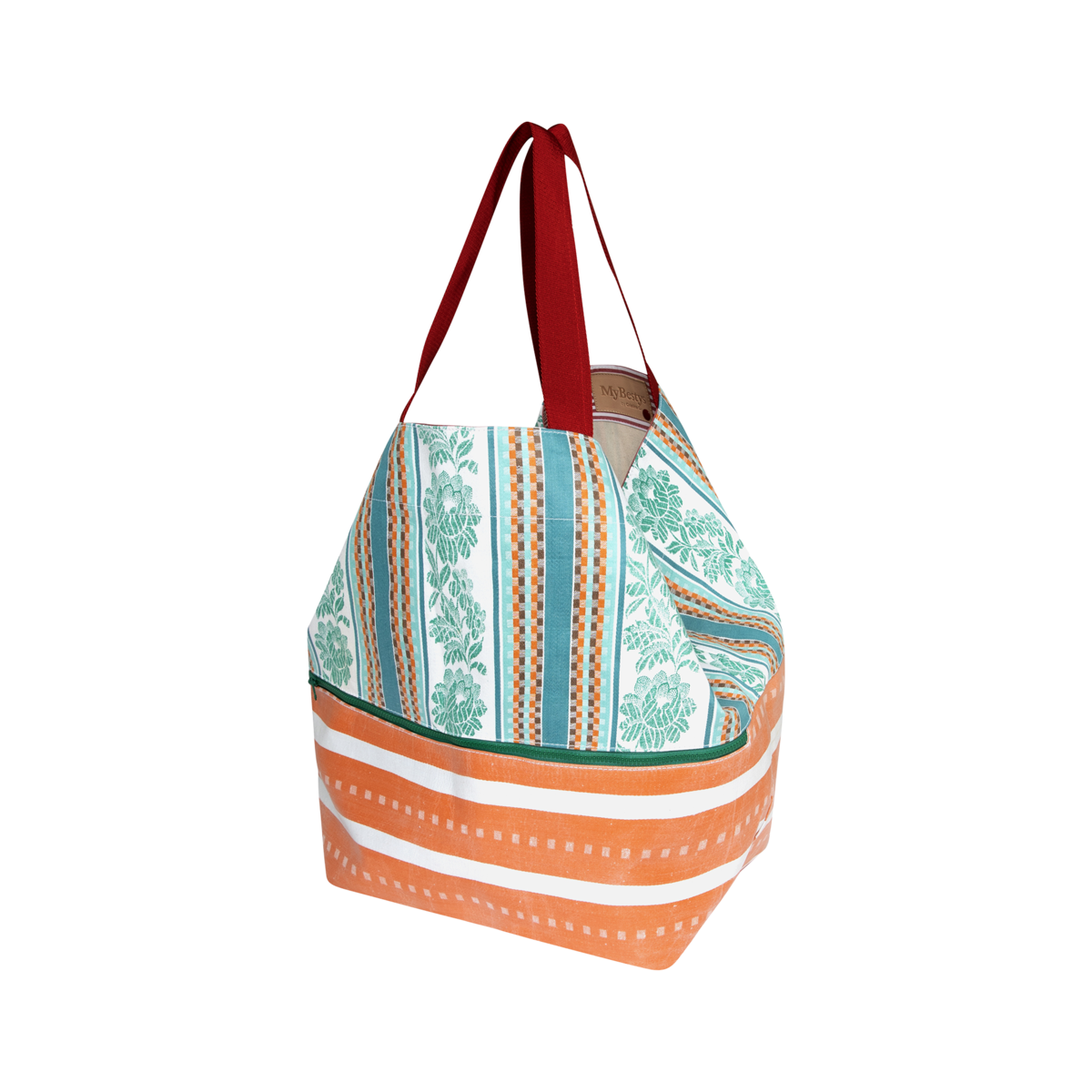 Tote Boat Zip Orange