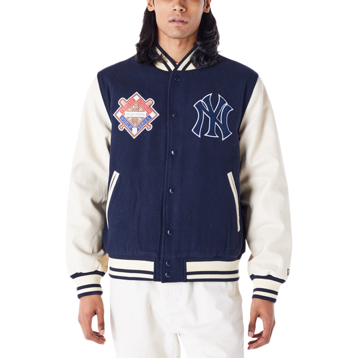 Chaqueta Varsity Mlb Patch New York Yankees