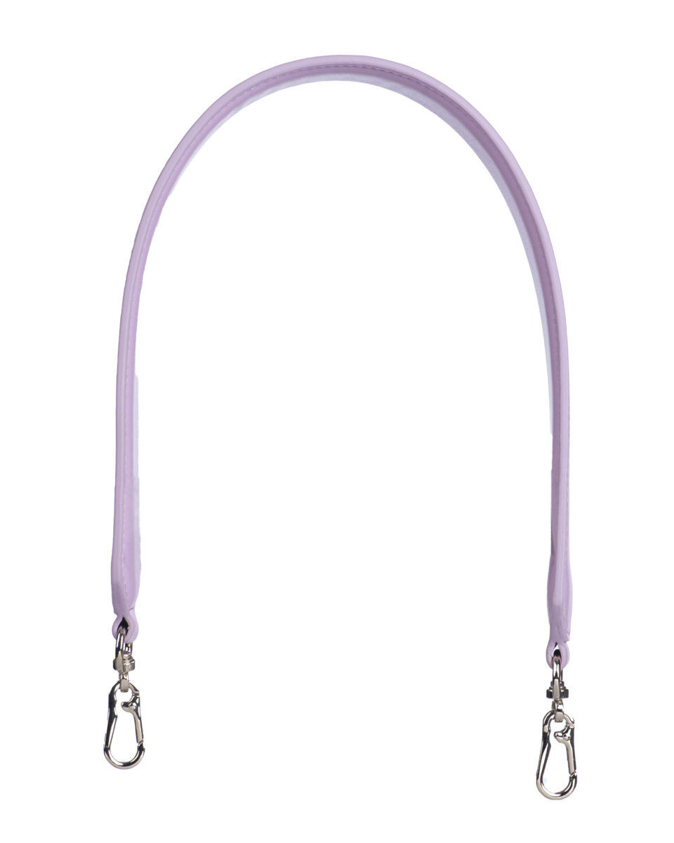 Cadena piel 60cm LILA