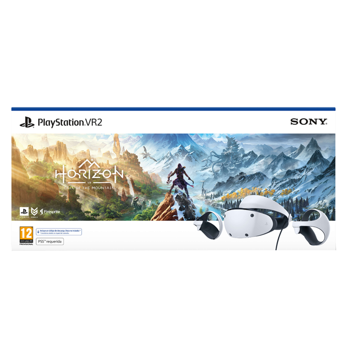 PlayStation VR2 + Horizon Call of the Mountain (Voucher)