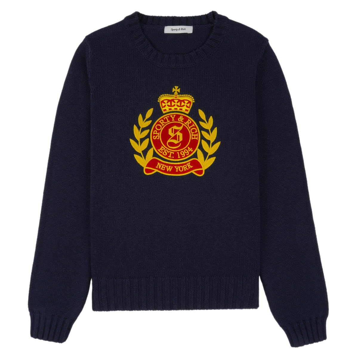 Sudadera NY Crest Knitted