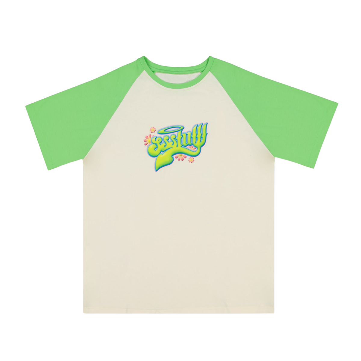 Candy Raglan S-S Tee Green