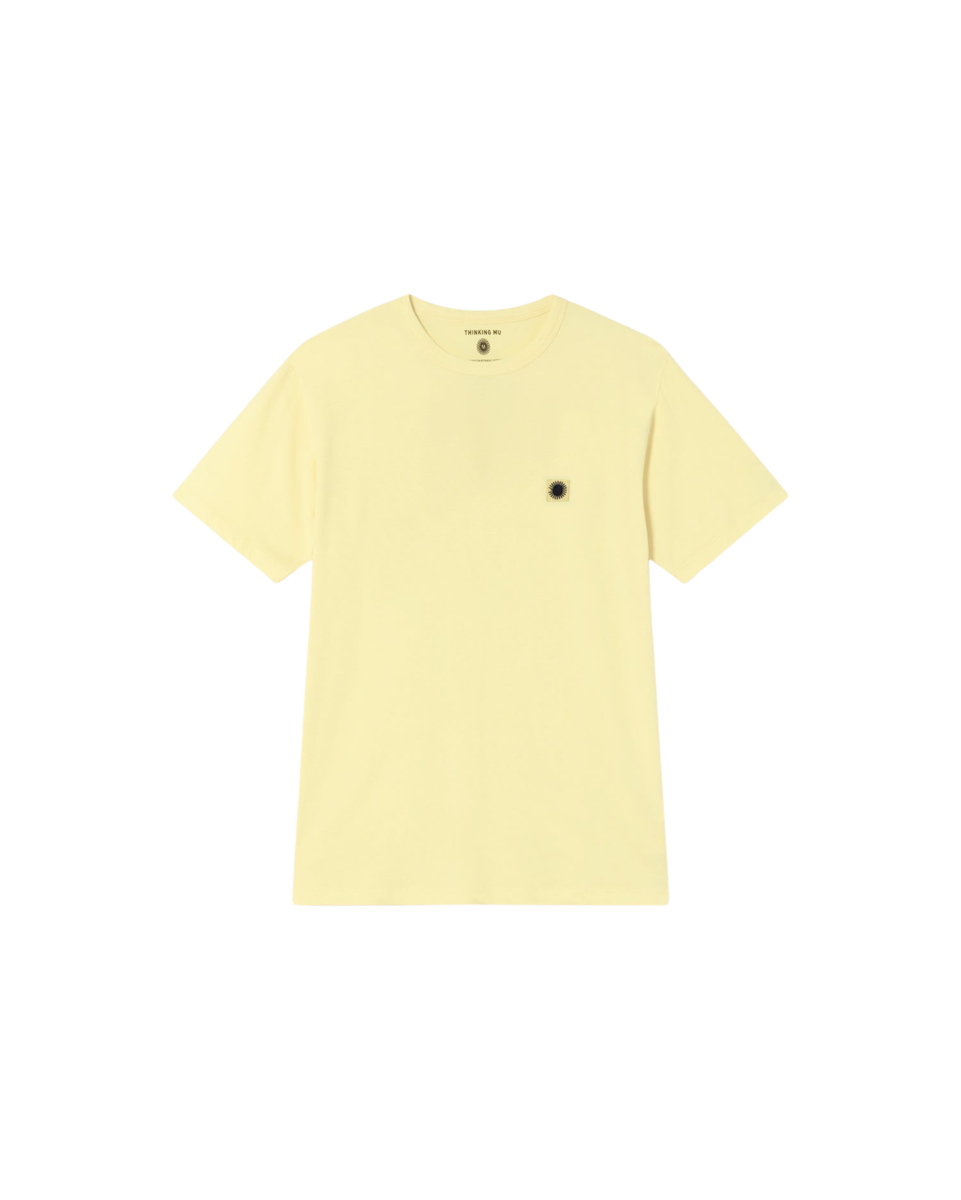 Camiseta amarilla Sol navy