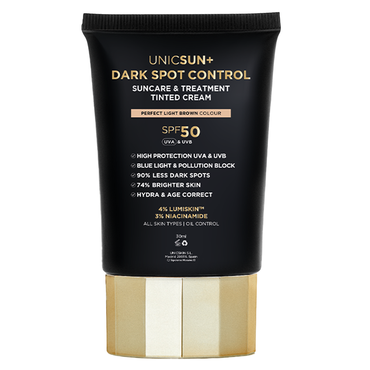 UNICSUN+ DARK SPOT CONTROL TINTED CREAM