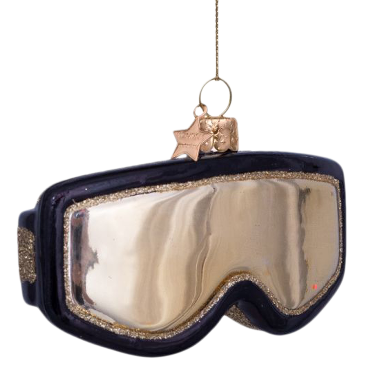 Ornament Glass Ski Goggles