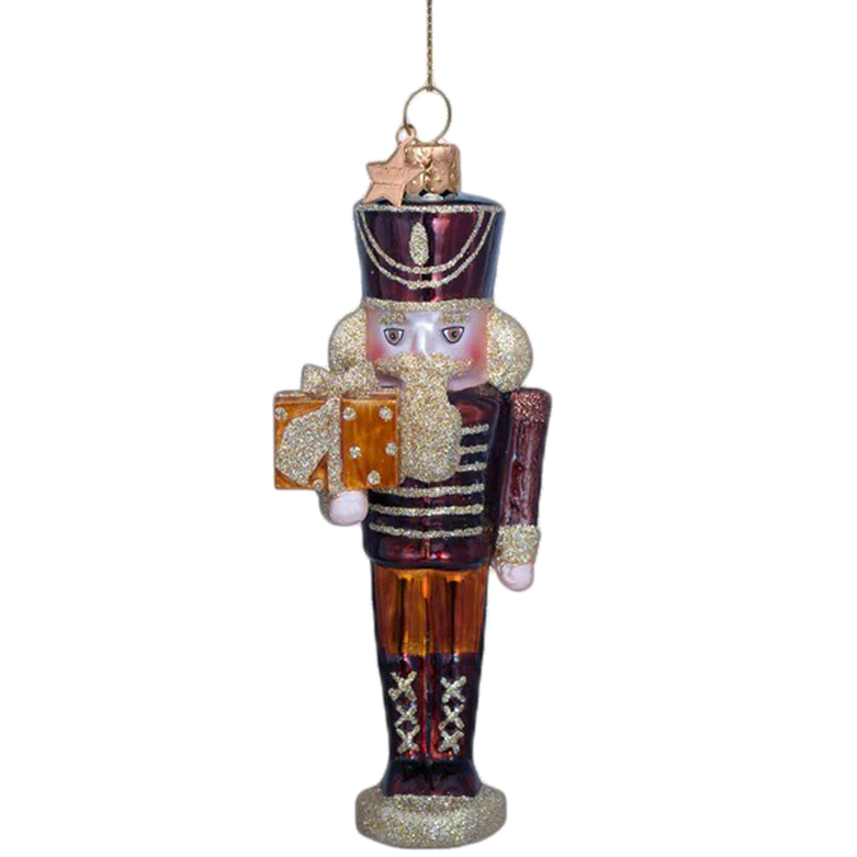 Ornament Glass Nutcracker