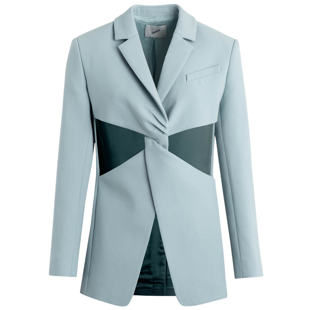 Twisted Cut Out Tailored Jacket