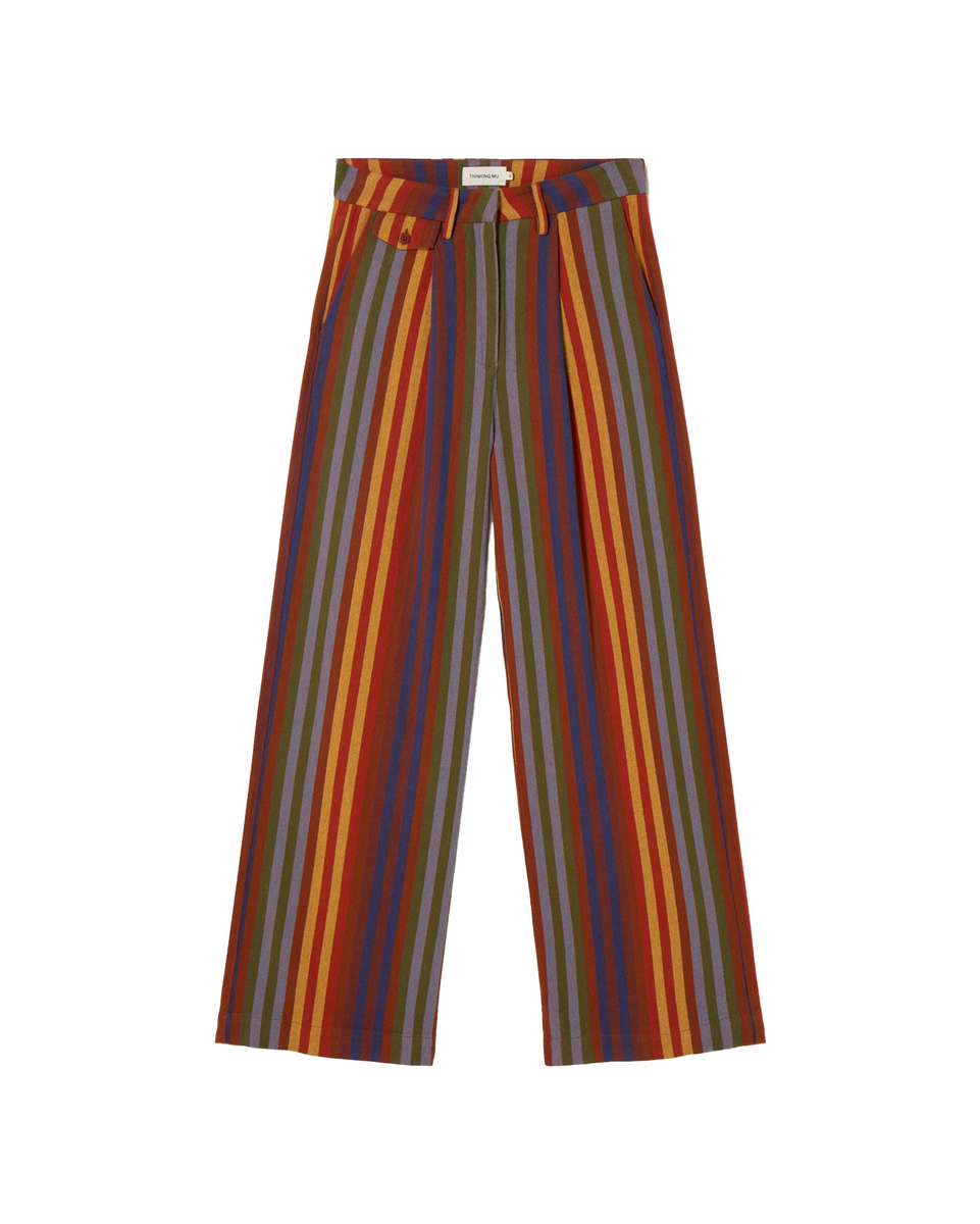 Pantalón multicolor rayas Pat