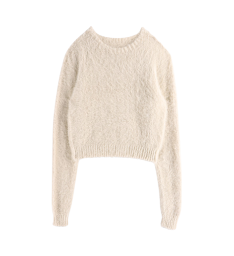 Deli Ecru Tricot Sweater