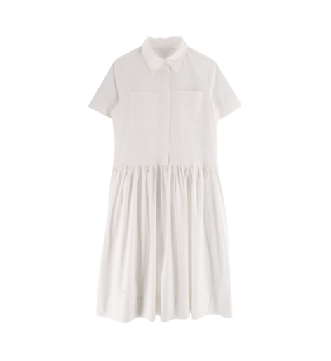 Bay White Midi Dress