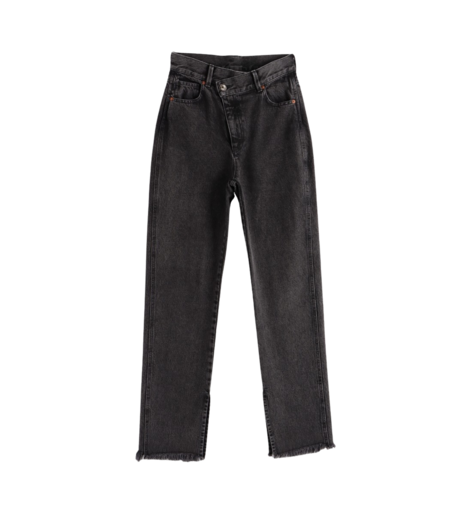 Kansas Black Denim Pants