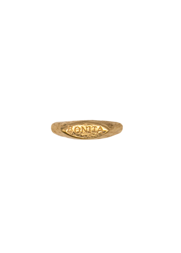 Anillo sello Bonita Oro