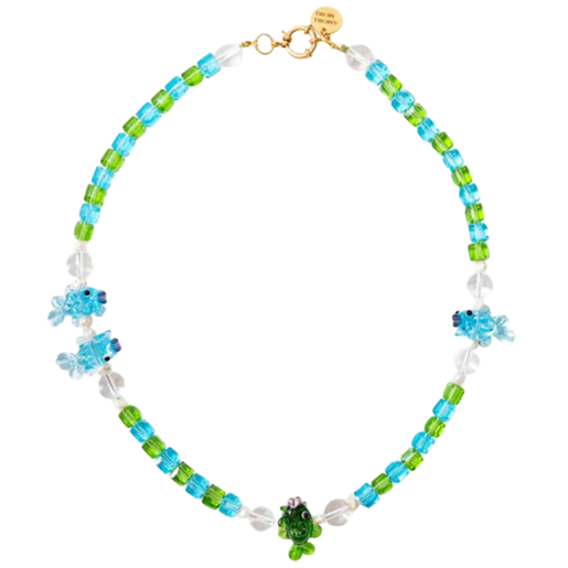 Collar Peces Cristal