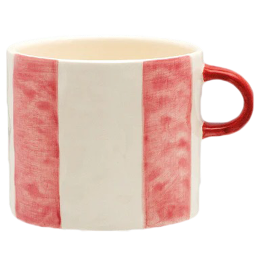 Striped Posy Mug