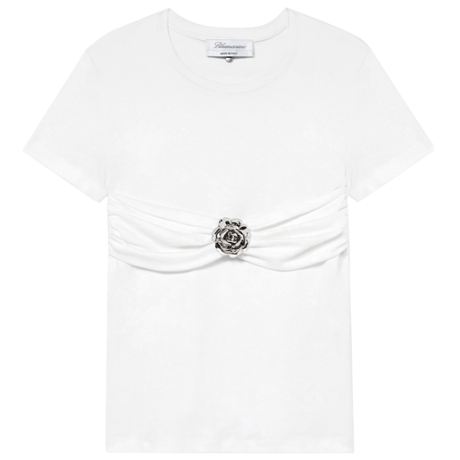 T-Shirt With Band And Pin