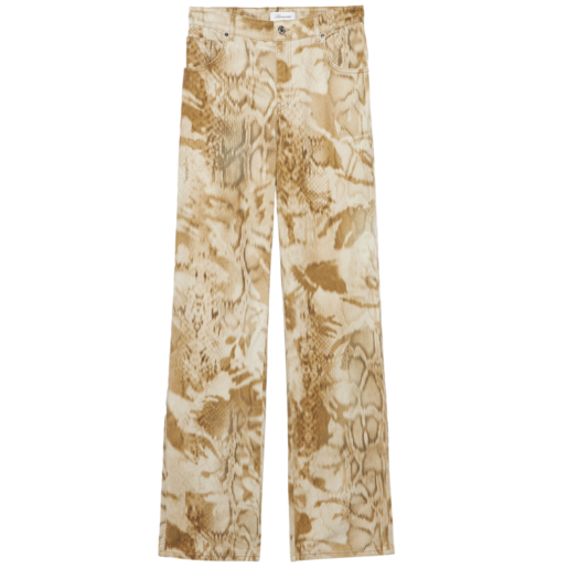 Boy Fit Pants With Cargo-Patch Print