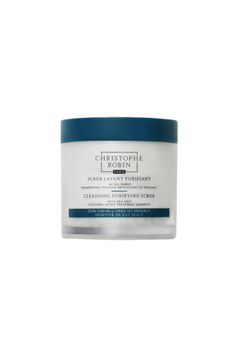 Cleansing purifying scrub with sea salt