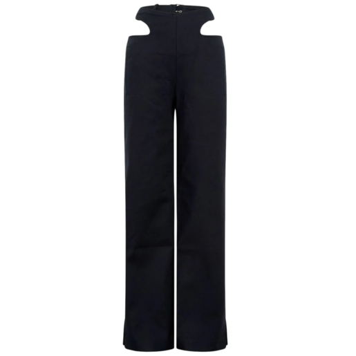 Y-Front Buckle Trousers