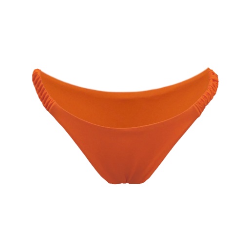 BRAGA Bikini frunce naranja