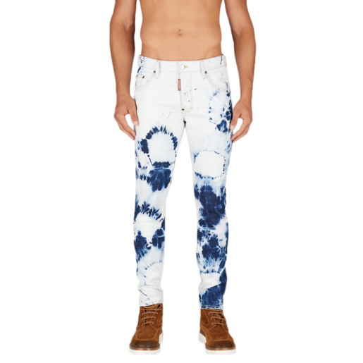 Water Wash Skater Jeans
