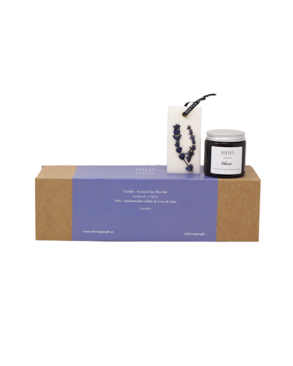 Gift Pack Candle + Wax Bar Lavender
