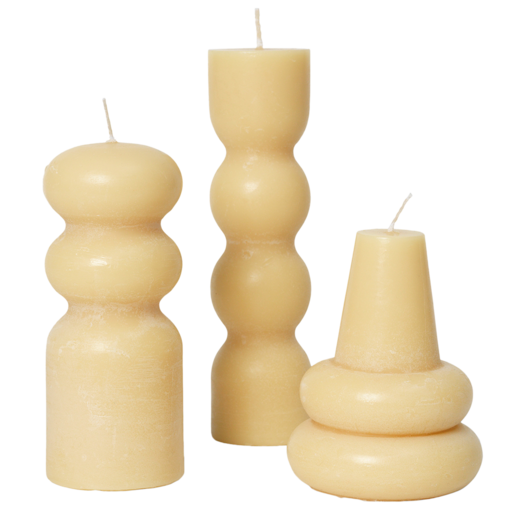 Torno Candles - Set of 3