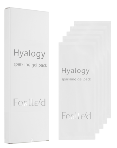 Mascarilla Sparkling gel pack Hyalogy  10grx5