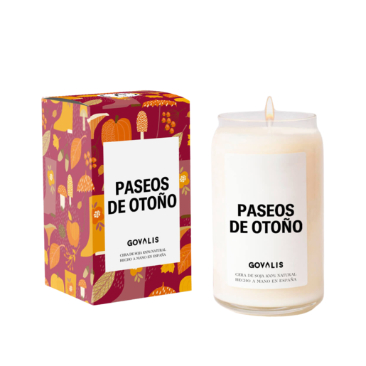 Vela Aromática Paseos de Otoño