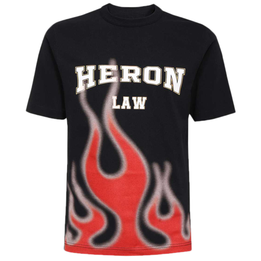 Heron Law Flames Ss Tee