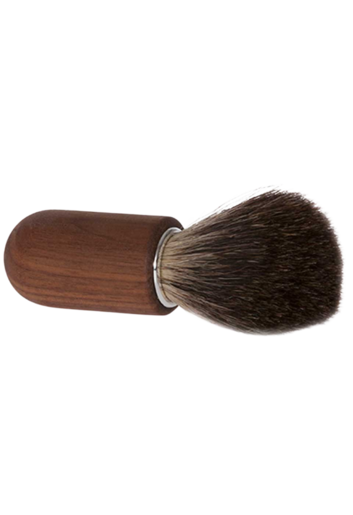 Shaving brush oiltreated Walnut