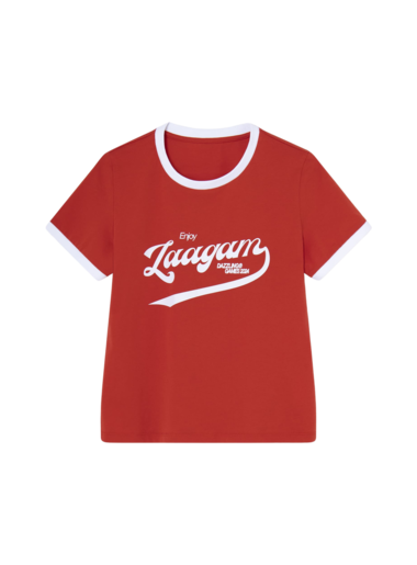 Olympia red cotton logo t-shirt