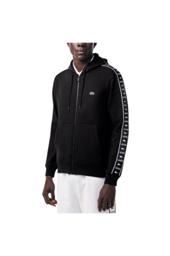 SUDADERA JOGGER CLASSIC FIT NEGRA CON CA