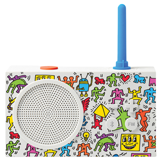 Radio Con Altavoz "Tykho 3" BT KEITH HARING