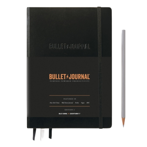 Bullet Journal Edit.2,Medium A5, puntos. Black