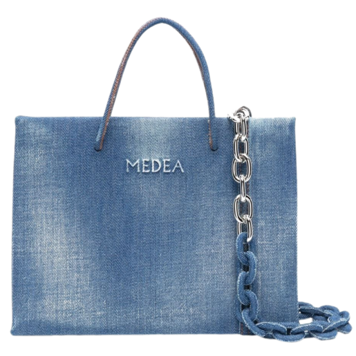 Hanna Denim Chain Medea Bag