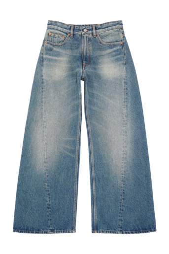 Mid-Waist Denim With 5 Pocket