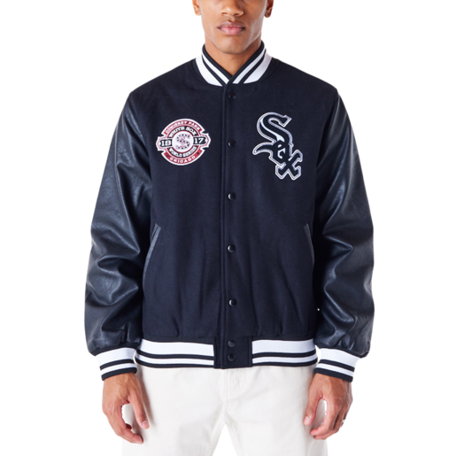 Chaqueta Varsity Mlb Patch Chicago White Sox