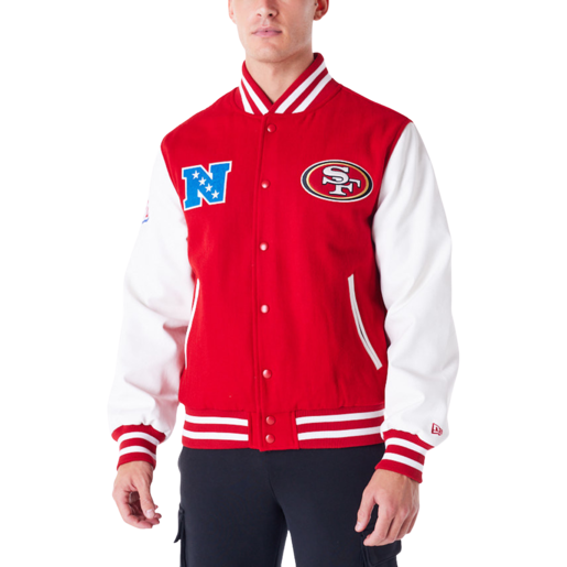 Chaqueta Varsity Nfl Patch San Francisco 49Ers