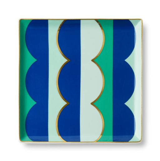 TRAY RIVIERA (WAVE) BLUE