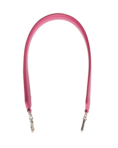 Cadena piel Fucsia 60cm